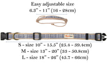 Pettsie Dog Collar & Bandana & Matching Friendship Bracelet, 3 adjustable sizes