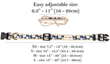 Pettsie Dog Collar & Bandana & Matching Friendship Bracelet, 4 adjustable sizes