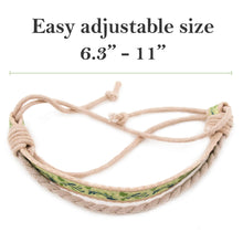 Pettsie Matching Friendship Bracelets, 2 Pack Set, Easy Adjustable, 100% Cotton