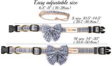 pettsie-dark-blue-hemp-dog-collar-cotton-bow-tie-removable-washable-matching-friendship-bracelet-sizes