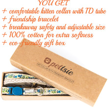 pettsie-blue-kitten-collar-breakaway-friendship-bracelet-ID-tag-tube-gift-box-benefits