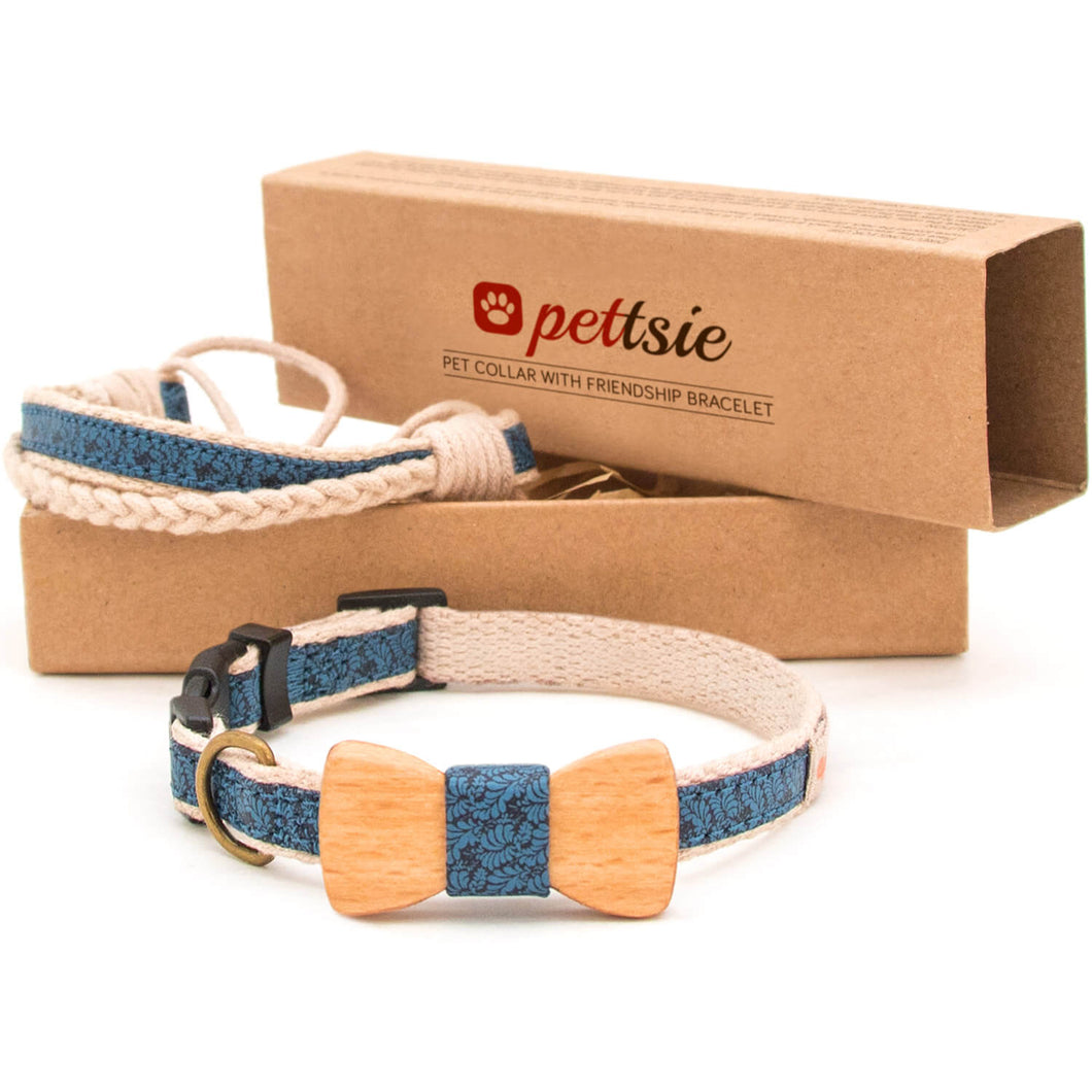 pettsie-blue-dog-collar-wood-bow-tie-friendship-bracelet-gift-box