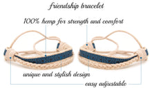 pettsie-matching-friendship-bracelet-cotton-hemp-blue-features