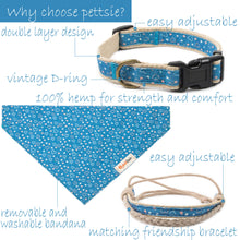 pettsie-blue-heart-dog-collar-matching-friendship-bracelet-feuatures