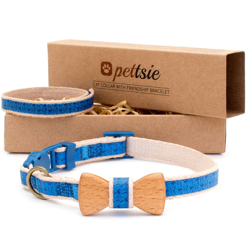 pettsie-blue-cat-collar-wood-bow-tie-matching-friendship-bracelet-cotton-dapper