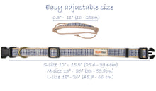 Pettsie Dog Collar & Bandana & Matching Friendship Bracelet, 3 adjustable sizes