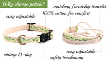 pettsie-green-cat-collar-matching-friendship-bracelet-features