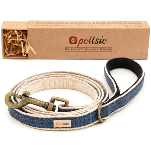 pettsie-blue-dog-leash-hemp-5-ft-long-gift-box