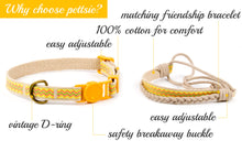 pettsie-yellow-breakaway-kitten-collar-friendship-bracelet-features